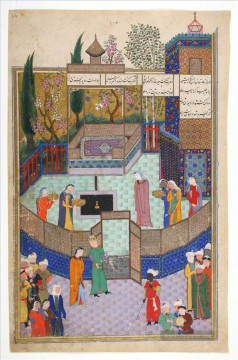  islamisch Ölgemälde - Islamische Miniatur 10